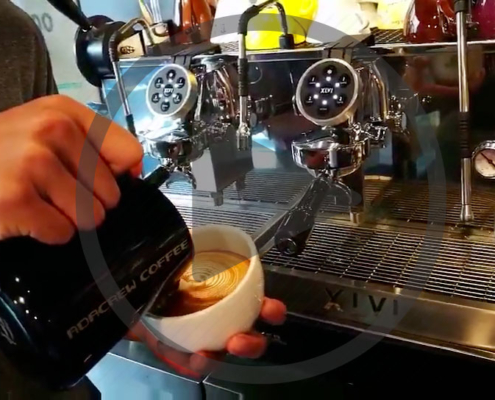 Latte art from China