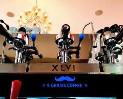Blue XLVI Steamhammer coffee machine